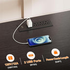 VECELO TV Stand with Power Outlets - Image 5