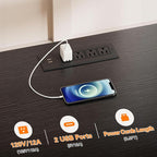 VECELO TV Stand with Power Outlets - Image 5