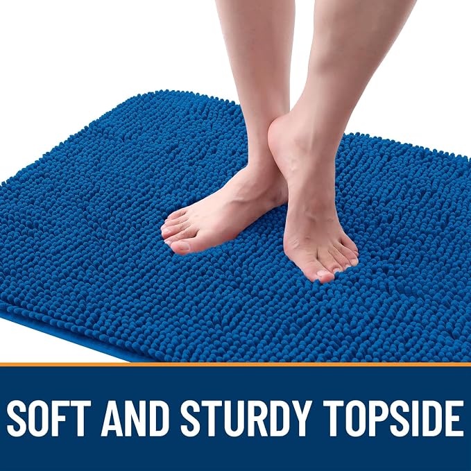 OLANLY Dog Door Mat for Muddy Paws 70x24, Super Absorbent Chenille Mud Mat | - Image 4