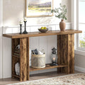 FOLUBAN Console Table for Entryway, Farmhouse Sofa Table by FOLUBAN