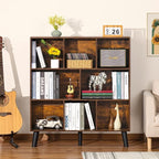 LEYAOYAO 8 Cube Bookshelf, 3 Tier Bookcase - Image 4