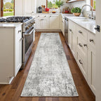 RELEANY Washable Runner 2'x6' Abstract Area Rug - Image 3