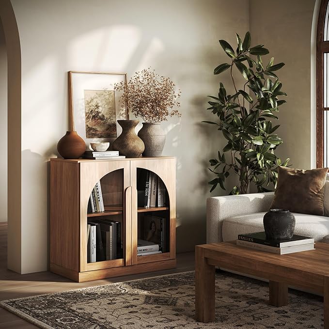 BELLEZE Bijou 31.5" Modular Sideboard Cabinet & TV Stand Console - Image 5