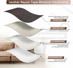 KING MOUNTAIN Leather Repair Patch, 2 Packs 9 x 11 Inches self Adhesive Leather - Image 3