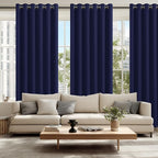 Grommet Blackout Curtains for Bedroom, 70 x 84 Inches, Window Drapes, Living - Image 6