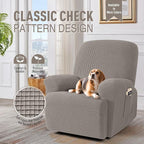 TAOCOCO Oversized Recliner Chair Covers, 1 Seater Streach Recliner Covers Soft - Image 2
