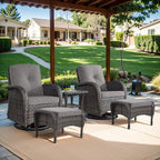 Belord Small Conversation Sets Patio Funiture - Image 2