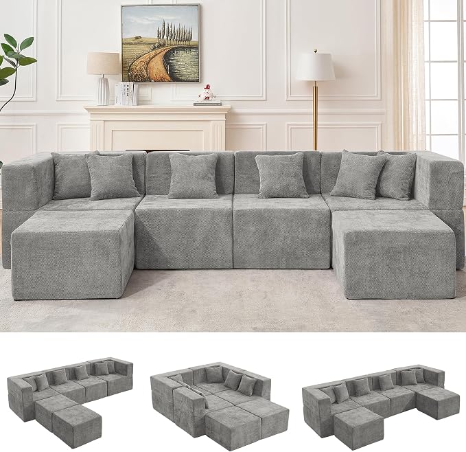 MONVANE Modular Sectional Cloud Couch by MONVANE