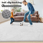 6x9 Area Rug for Living Room: Fluffy Shag Soft Washable Rugs Large Fuzzy Plush - Image 7