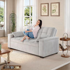 Gizoon Convertible Sofa Bed, Loveseat Sleeper Sofa - Image 5