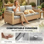 Outsunny Outdoor Patio Couch - Image 7