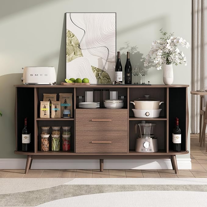 JOINICE 63" Fluted Storage Cabinet - Image 6