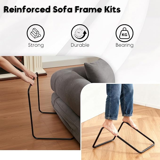 ZEIINPA Convertible Sleeper Sofa Bed - Image 5
