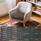 Hokway Couch Cushion Covers Stretch Cushion Covers Sofa Seat Cushion Slipcover - Image 3