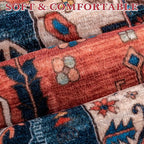 SERISSA 3x5 Washable Non Slip Boho Area Rug - Image 6