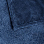 BEDELITE Fleece Blanket Soft Plush Full Bed Blanket Navy 84"x90" | Ultra Soft - Image 9