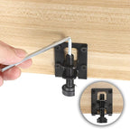 OwnMy 4 Packs Adjustable Furniture Leveling Feets L Shaped Furniture Levelers - Image 2