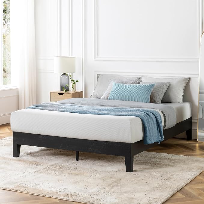 Mellow Naturalista Grand 12 Inch Solid Wood Platform Bed - Image 3