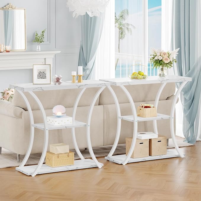 Hoctieon 3 Tier Console Table - Image 4