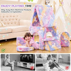 IFNOW Modular Kids Play Couch, Convertible & Washable Toddler Foam Couch Kids - Image 5