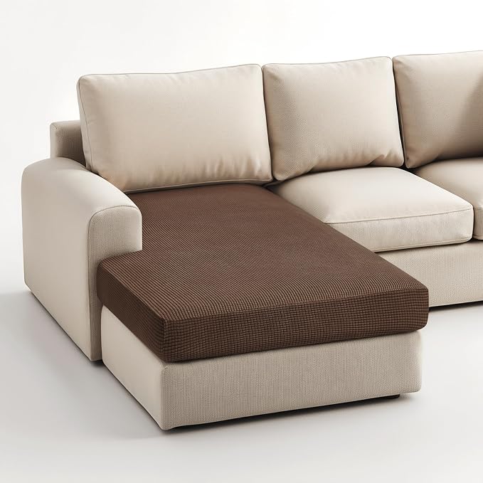 Hokway Stretch Chaise Cover Individual Couch Cushion Slipcovers Reversible by Hokway