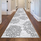 HEBE Hallway Runner Rug 2'8''x14', Washable Non Slip Kitchen Rug Runner | Soft - Image 3