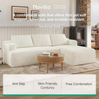 Novilla L-Shape Sectional Couches - Image 10