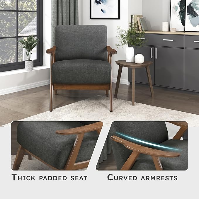 Lexicon Mid Century Modern Accent Chair - Image 5