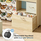 EXPERLAM Toy Storage Organizer for Kids, 9-Bin Toy Organizer - Image 3