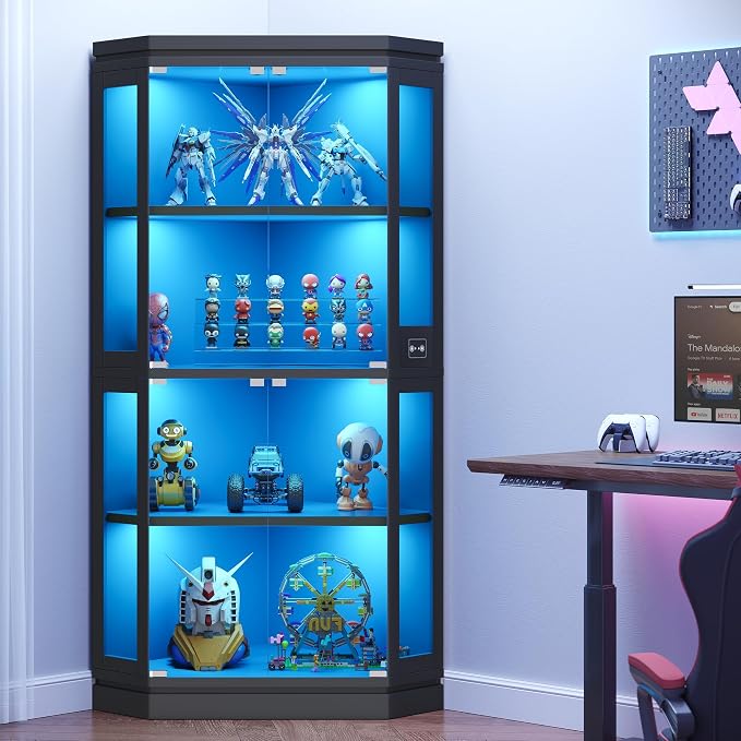 Jocoevol Corner Display Cabinet by JOCOEVOL