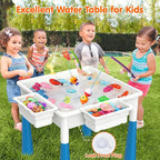 Arscniek Toddlers Activity Table 7 in 1 Kids Activity Tables and Chair Set - Image 2