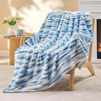 BEDELITE Ribbed Twin Blanket for Couch & Bed, Warm Yet Lightweight, Ribbed - Image 6