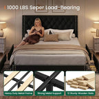 LARMACE King Size Bed Frame - Image 6