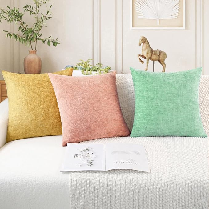 CaliTime Decorative Couch Throw Pillow Covers 26 X 16 Inches Grey Green | Pack - Image 5