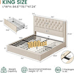 LARMACE King Size Bed Frame - Image 2