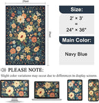 DUKINO 2x3 Entryway Rug, Door Mat Soft Washable Rug Non Slip, Non-Shedding - Image 2