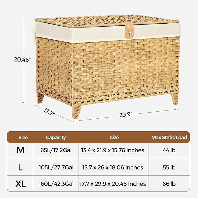 Honjourai Wicker Storage Basket - Image 7