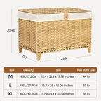 Honjourai Wicker Storage Basket - Image 7