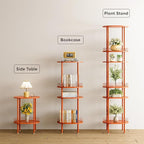 Small Modern Round Side Table Set of 2, 2-Tier Side Tables Living Room - Image 4