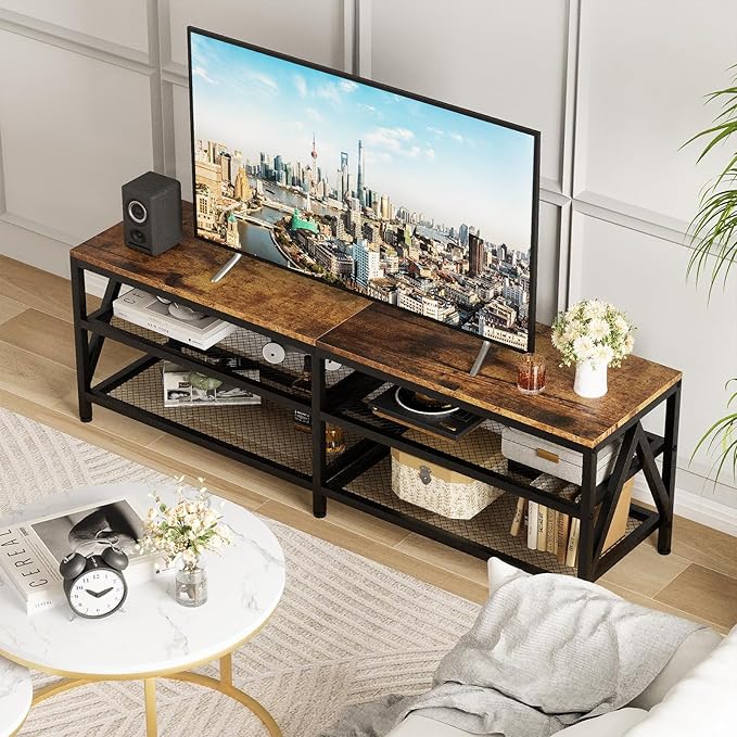 TV Stand for TVs up to 70 Inch, Entertainment Center for Living Room - Image 2