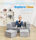 Elftopia Modular Kids Sofa, Toddler Couch Foam Armchair - Image 4