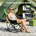 SUNNYFEEL Oversized Rocking Camping Chair 2 Pack, Fully Padded Patio Chair - Image 4