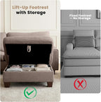 DOPEDIO L-Shaped Sectional Sofa - Image 4