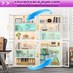 PAOFIN 67" Display Cabinet - Image 3