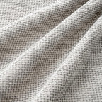 MIULEE Soft Decorative Chenille Pillow Covers Light Gray 20x20 Pack of 4 | - Image 3