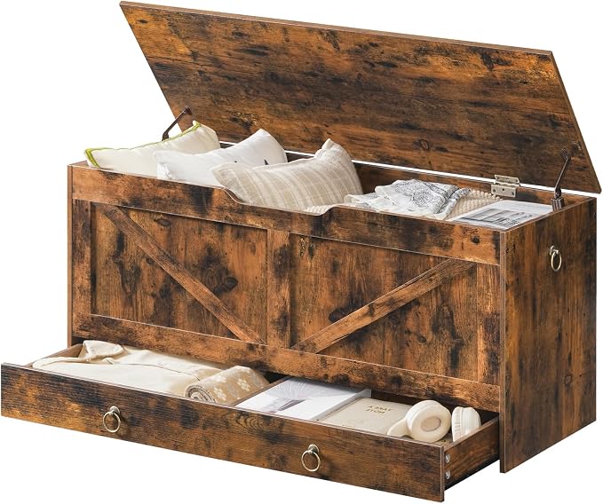 HOOBRO Storage Chest, 43.3" Toy Chest - Image 7