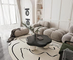 35.03" Cloud Coffee Table for Living Room Unique Coffee Table Modern Low Coffee - Image 6