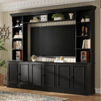 Merax 97.4" W Wall Unit Entertainment Center, TV Stand by Merax