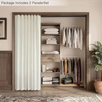 Pitalk Cream Curtains 78 Inches Long - Image 9