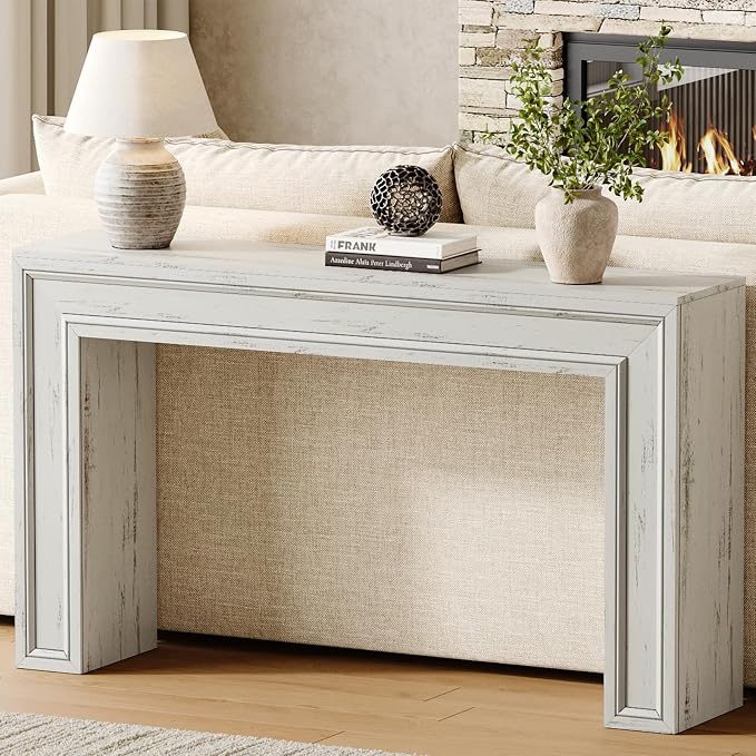 Rresyet 55 Inch Long Console Table, Sofa Table Behind Couch, Entryway Table - Image 4